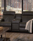 A86 Ovation Audio Motion Power Wall Reclining Loveseat w/ Console Headrest & Lumbar