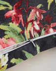 Peony - King Washed Linen Comforter Set Set of 3 - Charcoal
