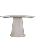 Korey - Round Dining Table - White