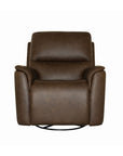 Henry - Power Swivel Gliding Recliner With Power Headrest, Lumbar, Heat & Massage