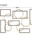 Elias - Wall Art - Bronze And Gold