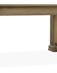 Melange - Architectural Writing Desk - Light Brown