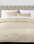 Marilyn Modern Bubble - King Duvet Cover Set (Set of 3) - Gold