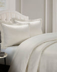 Belle - King Duvet Cover Set Set of 3 - Ivory