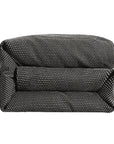 Blackberry - Queen Polka Dots Duvet Cover - Black / White