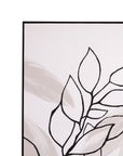 Harmony II Canvas Art - White / Black