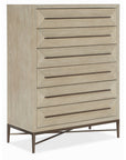 Cascade - 6-Drawer Chest - Light Brown