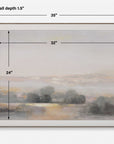 Atmospheric Neutral - Landscape Print