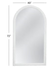 Vega - Floor Mirror - Matte White