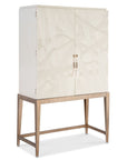Melange - Dream Weaver Bar Cabinet - White
