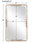 Tahoma - Mirror - Antiqued Gold