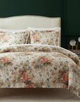 Lyocell - Queen Jardin Eucalyptus Comforter Set Set of 3 - Salmon