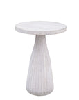 Aimee - Accent Table - White
