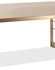 Marlowe - Writing Desk - Polished Limestone