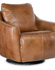 CC - Beau Swivel With Power Footrest - Brown