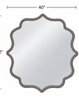 Sherwood - Wall Mirror - Weathered Gray