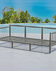 Borneo - Outdoor Sofa - Brown / Oyster White