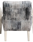 Watercolor - Chenille Accent Chair - Gray