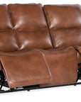 MS - Crosby Zero Gravity Power Sofa With Power Headrest - Brown