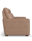 Dutch - Power Reclining Loveseat With Console, Power Headrest & Lumbar