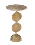 Strickland - Accent Table - Brass