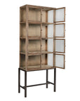 Veso - Display Cabinet - Light Brown