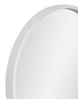 Cyprus - Wall Mirror - Glossy White