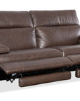 Jericho - Power Sofa With Power Headrest - Brown