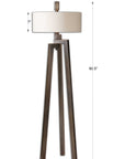 Mondovi - Modern Floor Lamp - Dark Brown