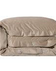 Fairfield - King Sand Velvet Duvet Cover - Sand