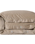 Fairfield - Queen Sand Velvet Duvet Cover - Sand