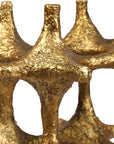 Gilded - Connection Modern Sculptures (Set of 2) - Brass / Gold