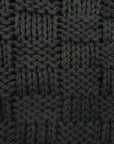 Chess Knit - Throw - Slate