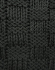 Chess Knit - Throw - Slate