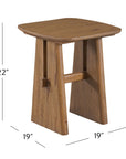 Knox - End Table - Natural Pine