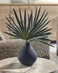 Axis Palm - Accent & Vase - Black / Green