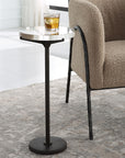 Forge - Industrial Accent Table - Black