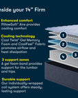 Five Star Mattress - Sleep to Go 14" Firm Mattress in a Box