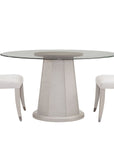 Korey - Round Dining Table - White