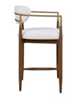 Moxie - Counter Stool - Walnut / White