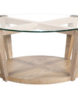 Dunes - Cocktail Table - Bleached Oak