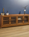 Lincoln - Entertainment Base - Warm Walnut