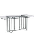 Sophia - Dining Table - Silver