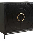 Briseis - 2 Door Cabinet - Black