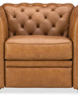 MS - Glover Power Recliner With Power Headrest - Brown