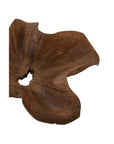 All Teak Bowl - Dark Brown