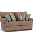 Patterson - Fabric Loveseat, Nailhead Trim
