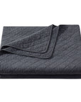 Cotton Gauze - Twin Stonewashed Quilt - Charcoal