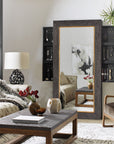 Big Sky - Floor Mirror With Jewelry Storage - Dark Gray