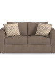 Chevy - Fabric Loveseat - Brown